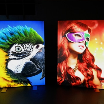 Premium LED light boxes + light frames by Luminatore® Hamburg