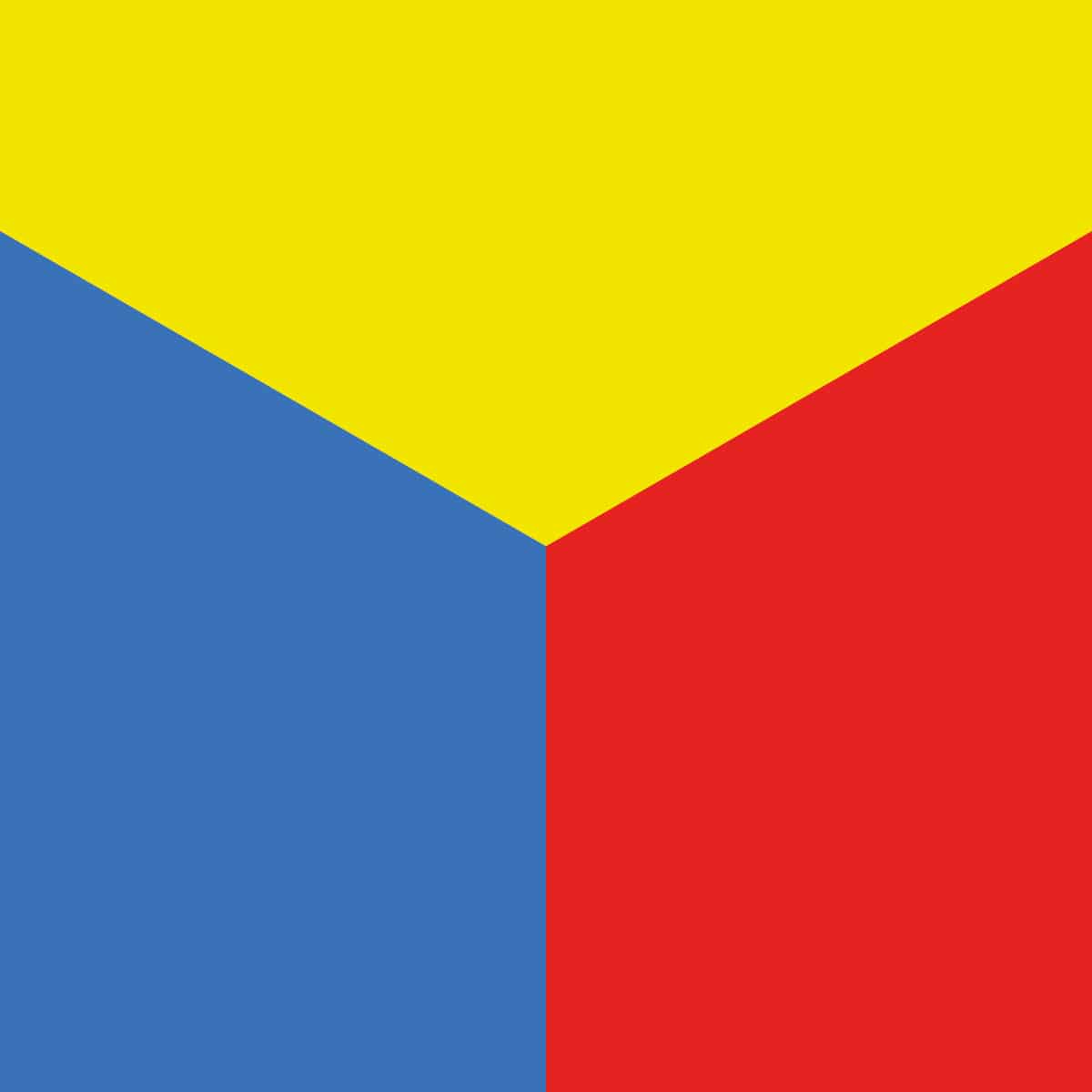 FarbeansichKontrastgelbrotblau Luminatore