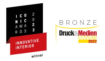 ICONIC AWARDS und Druck&Medien Awards