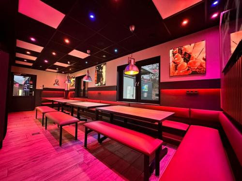 Direktdruck auf Glas für Verkostungsraum